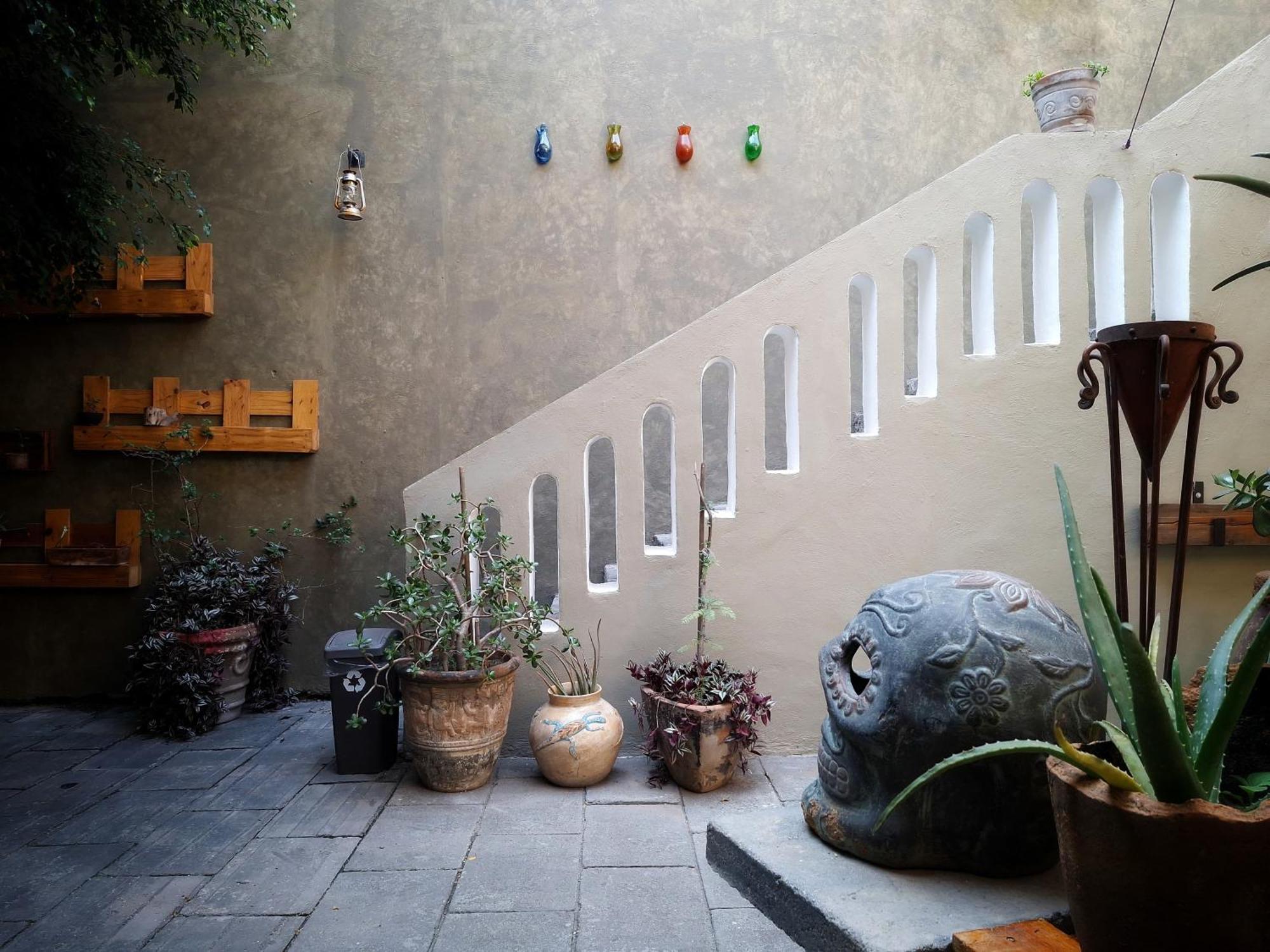 Hotel El Descanso Puebla Exteriör bild